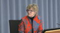 Professor Dame Sally Davies at the Infected Blood Inquiry